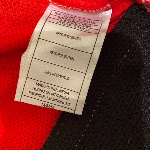 Reebok Black and Red NHL Replica Hockey Sporty Jersey, #21 Palmieri, Size MM - Picture 13 of 16